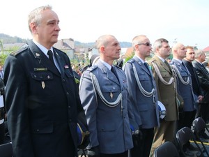 Przedstawiciele służb mundurowych.