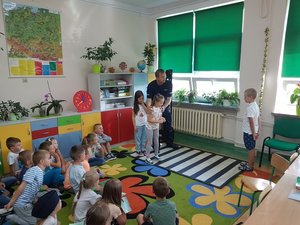 Spotkanie z uczniami w Gorzycach
