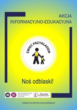 plakat promujący akcję informacyjną