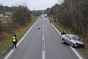 Wypadek drogowy Jamnica
