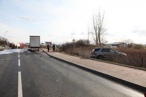 Wypadek drogowy w Tarnobrzegu