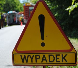 Znak ostrzegający o wypadku