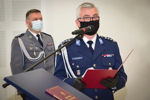 Komendant Wojewódzki Policji w Rzeszowie insp. Dariusz Matusiak