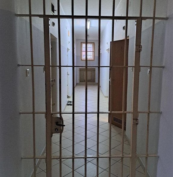 Pomieszczenia dla osób zatrzymanych KPP Przeworsk